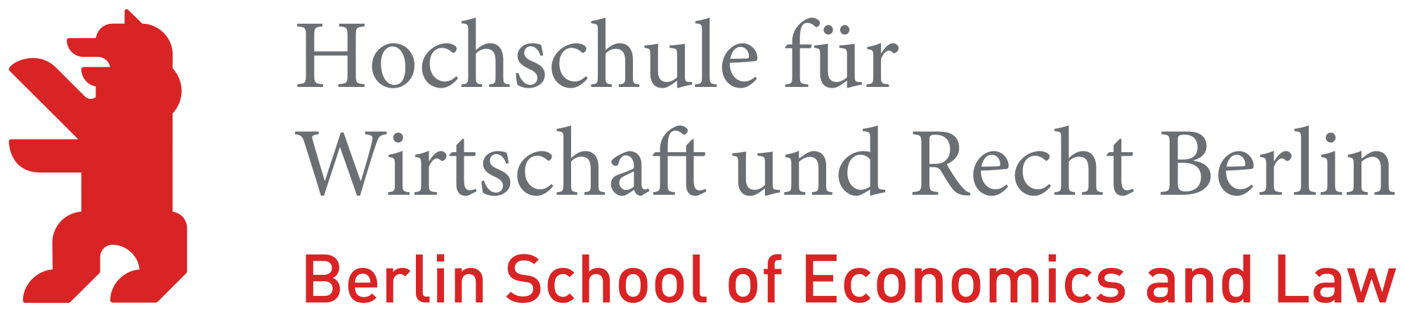 Logo der Hochschule fr Wirtschaft und Recht Berlin
